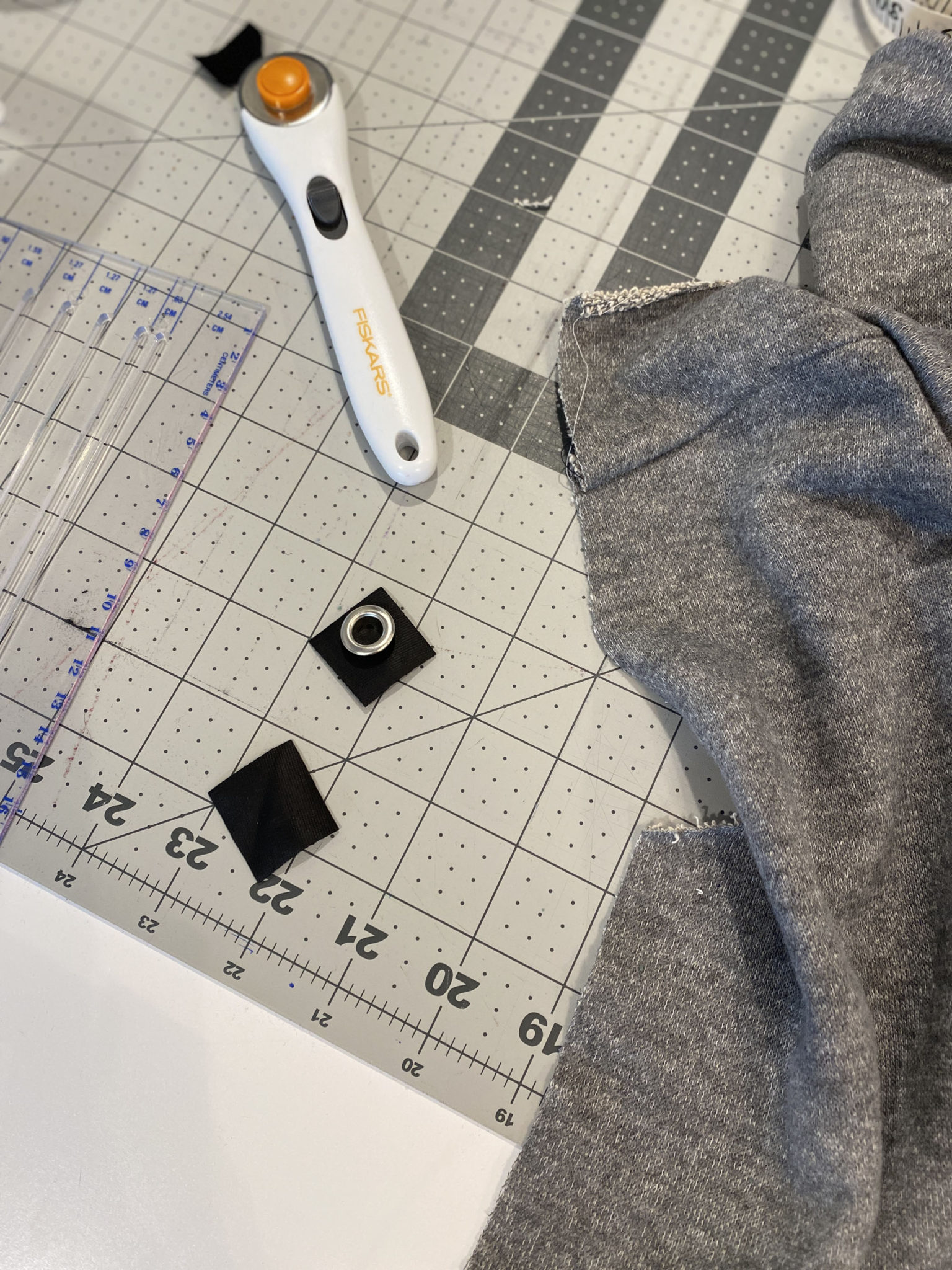 DIY Cowl Neck Sweatshirt using the Alba Pattern - Indoor Shannon